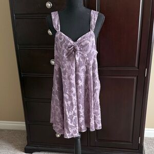 Victoria K Lavender Floral Chemise
